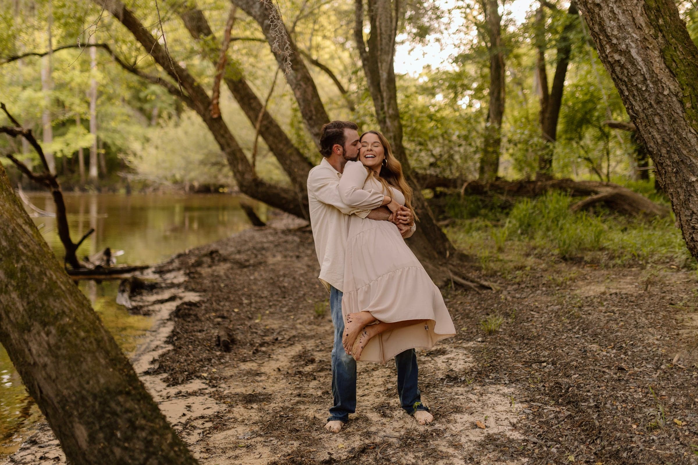 Pee Dee River Engagement, Couples / Engagement photography — image 6