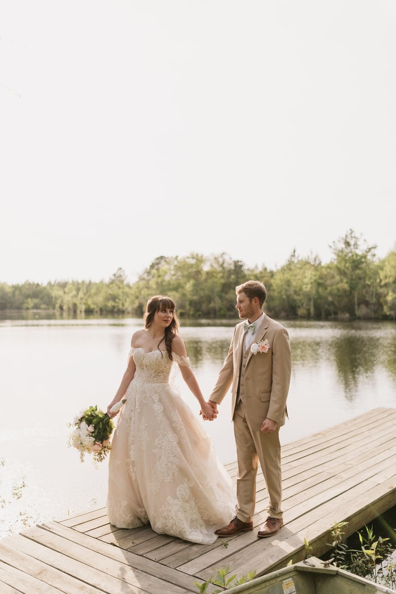Timeless wedding details and decor